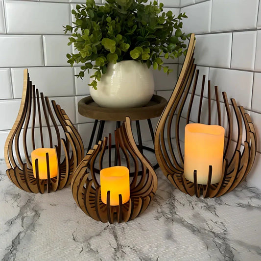 GlimmerDrop™ Candle Holder